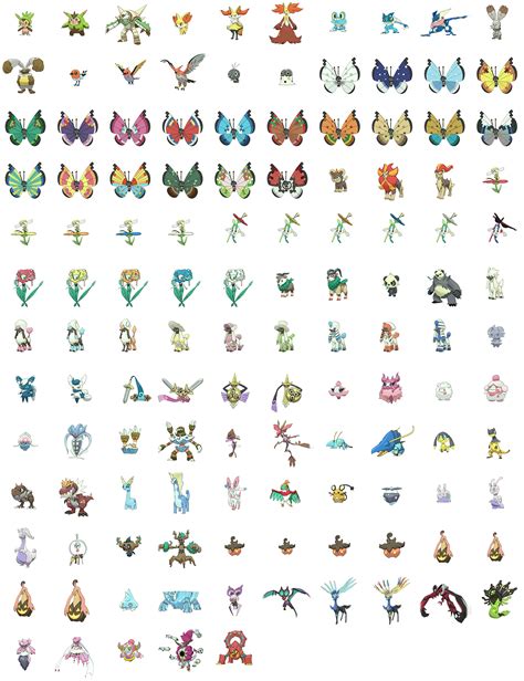 Full sheet view pokémon omega ruby alpha sapphire 3rd generation – Artofit