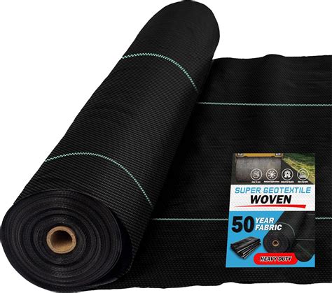 Amazon.com : Super Geotextile Woven Geotextile Fabric for Driveway and ...
