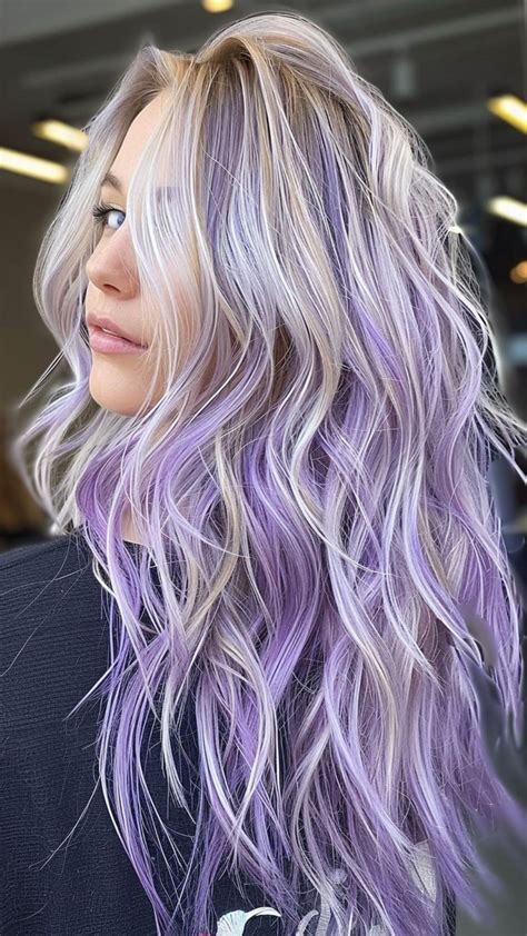20 Platinum Blonde Highlights Ideas for Instant Glam | Purple ...
