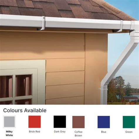 UPVC Rain Gutter System - 160 mm Euro Guard Hysquare UPVC Rainwater ...