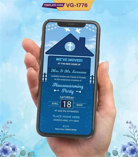 House Warming Invitation in English | We've Moved Digital E-Invite | V ...