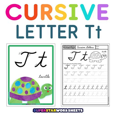 Uppercase T In Cursive Writing