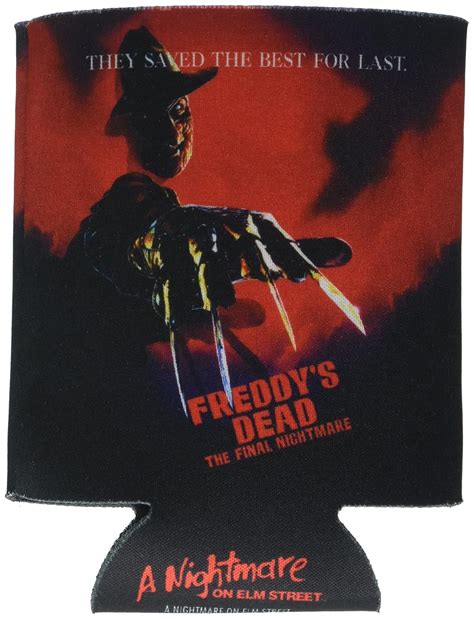 Buy ICUP Nightmare on Elm St. Freddy's Dead Poster Huggie/Koozie, Clear ...