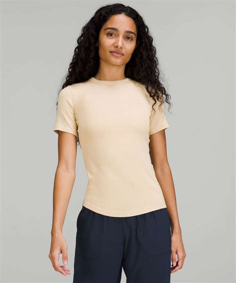 Lululemon Hold Tight Short Sleeve Shirt - Prosecco - lulu fanatics