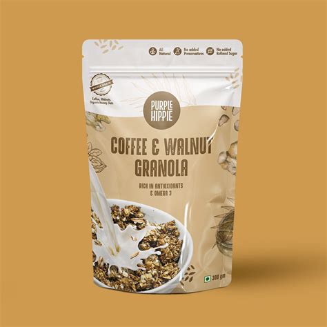 Coffee & Walnut Granola – PURPLE HIPPIE