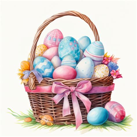 EASTER - Easter Baskets Clipart Bundle 1 | High Quality Png's | 300 DPI ...
