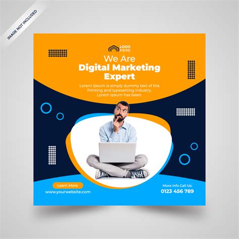 Creative Idea Digital Marketing Agency Social Media Post Template and ...