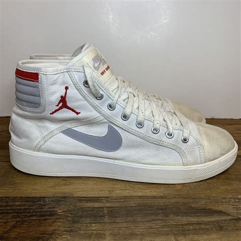 Nike Air Jordan Sky High Canvas Red Cement Grey AJKO … - Gem