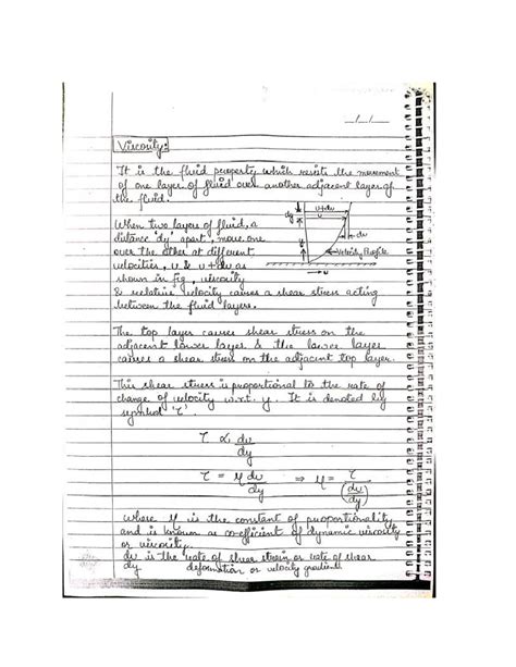 Unit 4.2 BME101 Fluid Mechanics Viscosity - Basic mechanical ...