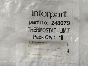 NEW BAXI COMBI INSTANT PROMAX OVER HEAT THERMOSTAT LIMIT 248079 ...