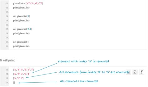 Image result for Remove Item From List Python