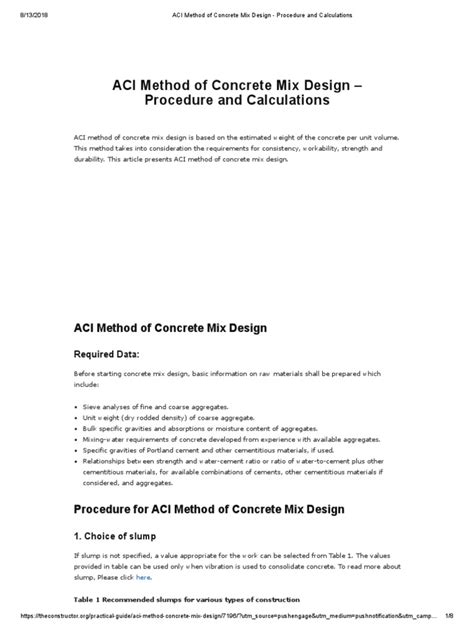 Image result for ACI Concrete Testing Procedures