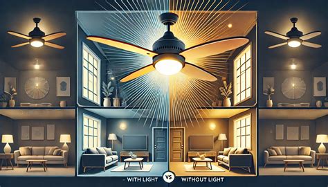 3-Blade Ceiling Fans with Light vs. Without Light: Which One is the Ri ...