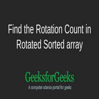 Rotated Sorted Array 的图像结果