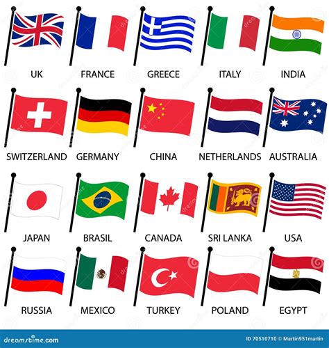 Different Countries Flags 的图像结果