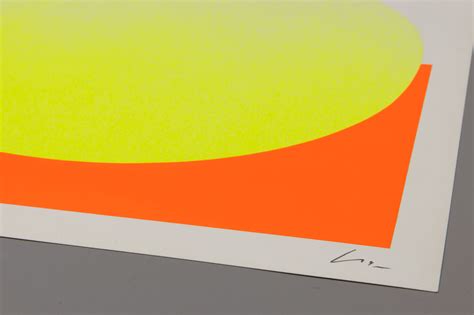 Rupprecht Geiger, Yellow on Orange ||| Buy Art Online ||| Visit MLTPL