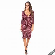 robes portefeuille pour femme femmes robe portefeuille a pois classique el 233 gante drap 233 e robes portefeuille pour femme femmes robe portefeuille a pois classique el 233 gante drap 233 e