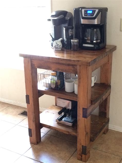 Coffee Bar Table Design