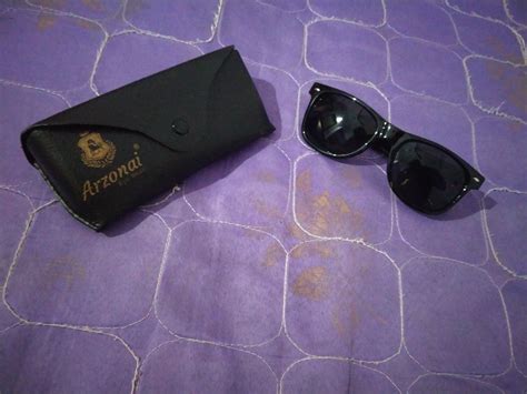 Buy ARZONAI Classic Black Square UV Protected Stylish Unisex Sunglasses ...