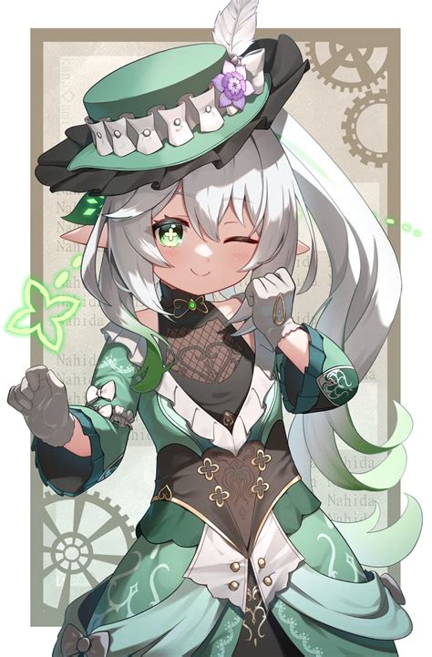 nahida (genshin impact) drawn by kana_ami | Danbooru