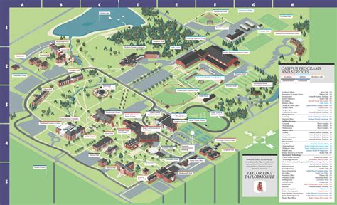 Taylor University Campus Map