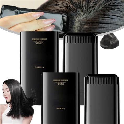 Amazon.com : Safe and Convenient Comb Hair Dye, 2-in-1 Hair Dye Comb ...