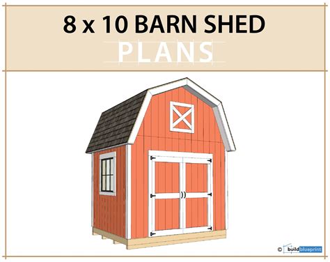 Shed Plans 8x10