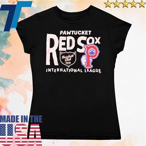Pawtucket Red Sox International League Limited Edition T-Shirt ...