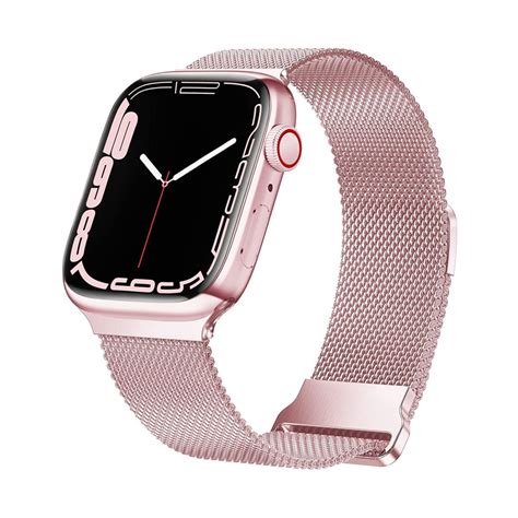Melanese Mesh Rose Pink Strap - 20 MM – WrapCart Skins