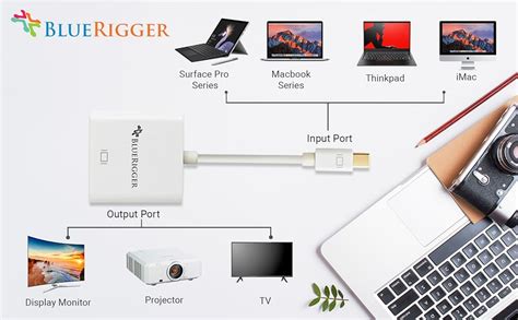 Amazon.in: Buy BlueRigger Mini DisplayPort (Thunderbolt) to VGA Adapter ...