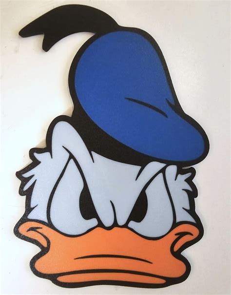 Donald Duck Face Drawings