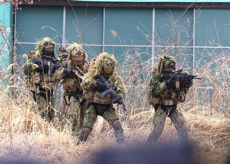 Japanese Army Soldiers training with Howa Type 20 rifle [3104 x 2210 ...
