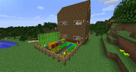 Image result for Minecraft Log Cabin Survival Tutorial