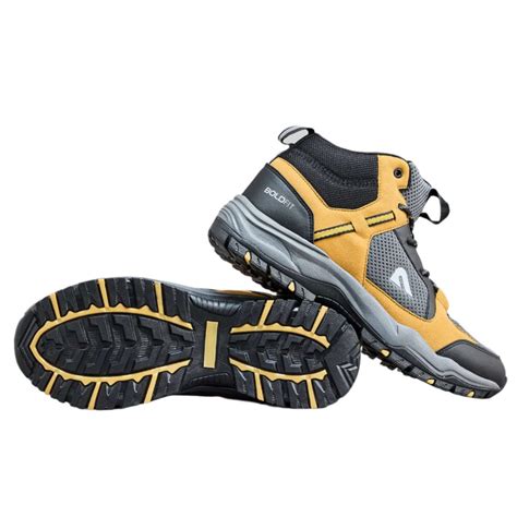 Trail King Hiking Shoes - Yellow – Boldfit