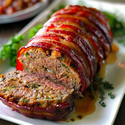 Bacon Wrapped Meatloaf