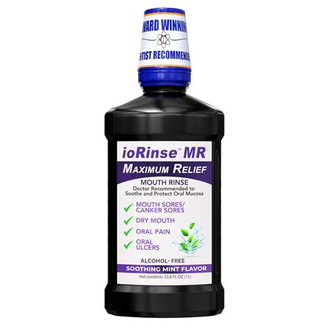 Amazon.com : ioRinse MR: The Most Dentist & Oncologist-Recommended Oral Ulcer Rinse of its Kind ...