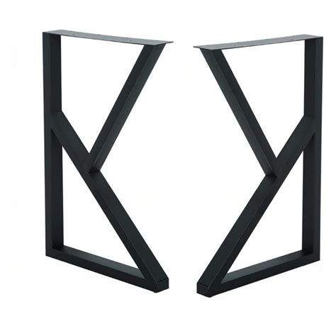 Ventuos - Metal Furniture Legs (2pcs) Solid Mild Steel Furniture Legs ...