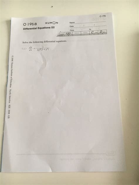 I’m going to take the level O test! : r/Kumon