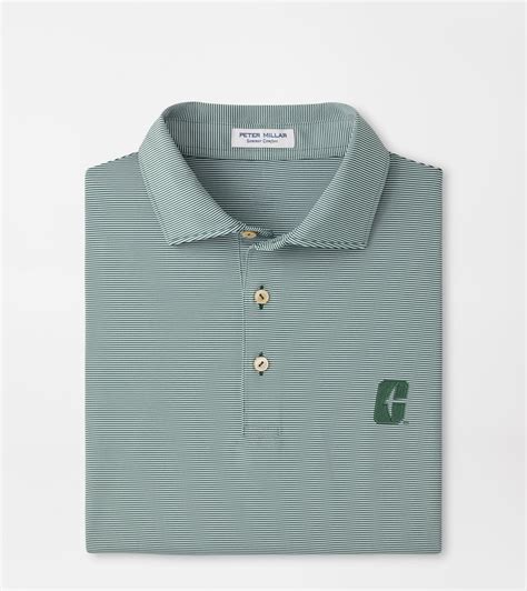 UNC Charlotte Jubilee Stripe Performance Polo | Men's Collegiate ...