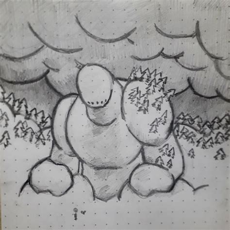 Snowman's distant cousin. (OC) : r/Undertale