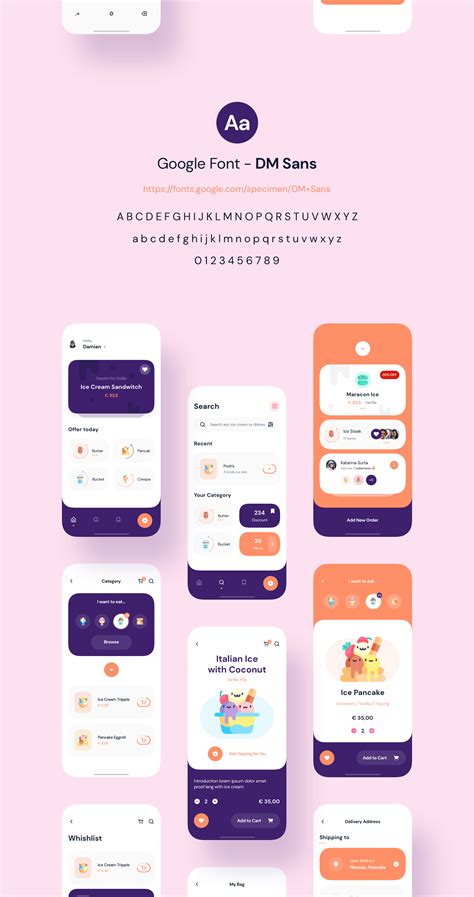 Aice: The Ultimate UI Toolkit | Simple mobile app layout design, Simple ...
