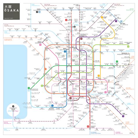 Japan train / rail maps