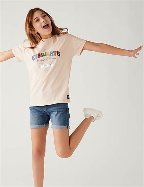 Buy Pure Cotton Harry Potter™ T-Shirt (6-16 Yrs) at Marks & Spencer