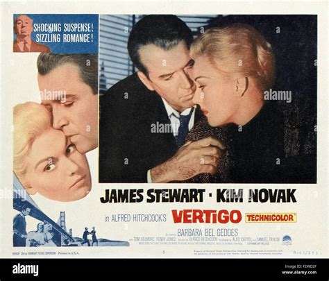 Vertigo - Movie Poster Stock Photo - Alamy