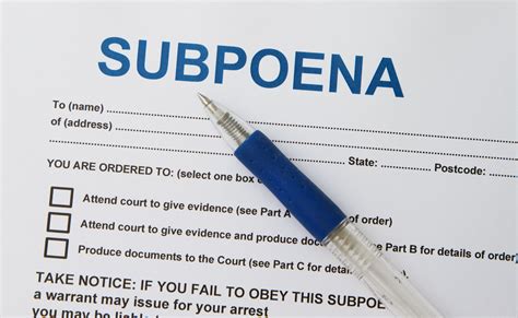 What Is A Subpoena Duces Tecum in South Africa? | Burger Huyser Attorneys