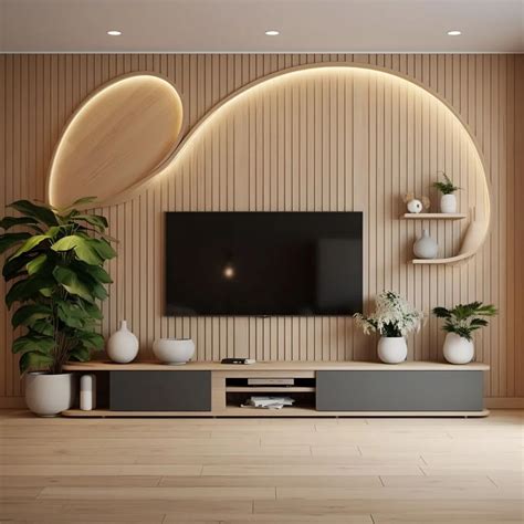 15+ TV Wall Decor Ideas That Offer Practical Solutions and Visual ...