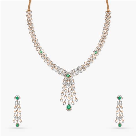 Jewel Symphony Diamond Necklace Set