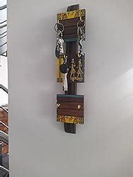 ExclusiveLane 'Madhubani Handpainted' Wooden Key Holder for Home Décor ...
