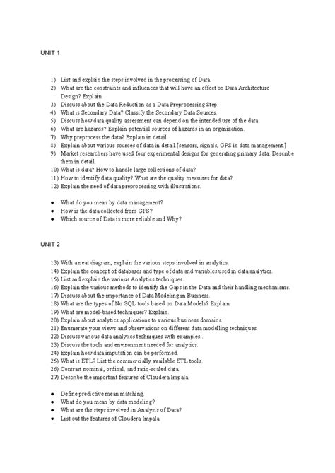 DA UNIT-3 - Gauss-Markov Assumptions & Regression Analysis Notes - Studocu
