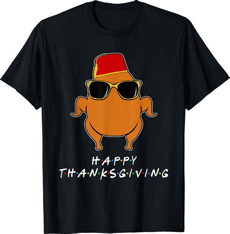 Thanksgiving For Friends Funny Turkey T-Shirt - Walmart.com